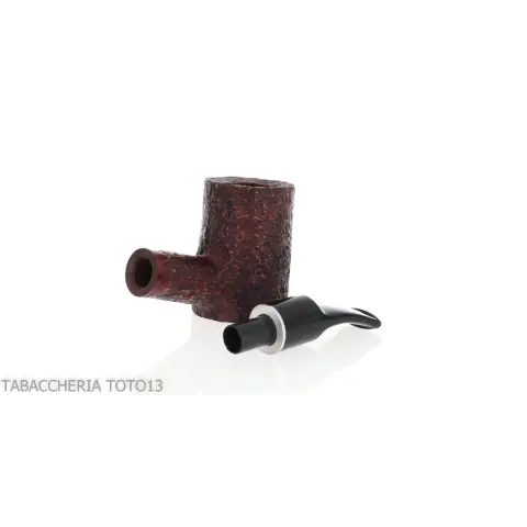 Pipa Cherrywood in radica scura rusticata - Pipe