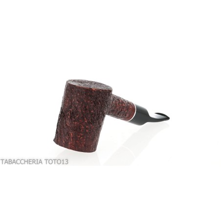 Pipe en forme de Cherrywood en bruyère rustiquée foncée - Pipe Pour le Tabac - Racine naturelle