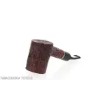 Pipa Cherrywood in radica scura rusticata - Pipe