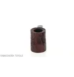 Pipa Cherrywood in radica scura rusticata - Pipe
