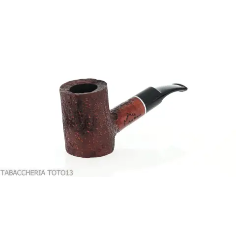 Pipa Cherrywood in radica scura rusticata - Pipe