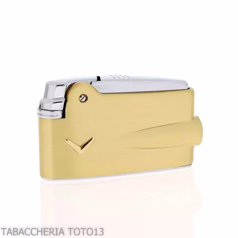 Accendino Ronson premier Varaflame ottone satinato - Accendini