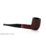 Pipe de billard droite en bruyère rustique foncée - Pipe Pour le Tabac - Racine naturelle