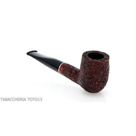 Pipe de billard droite en bruyère rustique foncée - Pipe Pour le Tabac - Racine naturelle