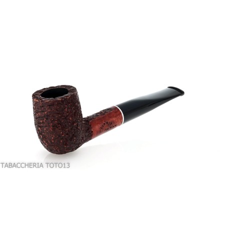 Pipe de billard droite en bruyère rustique foncée - Pipe Pour le Tabac - Racine naturelle