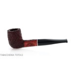 Pipe de billard droite en bruyère rustique foncée - Pipe Pour le Tabac - Racine naturelle