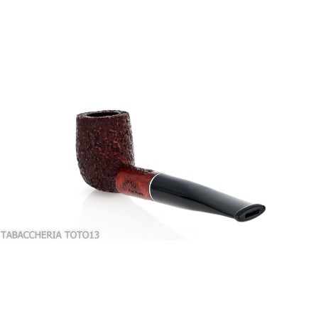 Pipe de billard droite en bruyère rustique foncée - Pipe Pour le Tabac - Racine naturelle