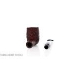 Pipe de billard droite en bruyère rustique foncée - Pipe Pour le Tabac - Racine naturelle