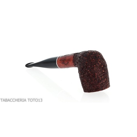 Pipe de billard droite en bruyère rustique foncée - Pipe Pour le Tabac - Racine naturelle