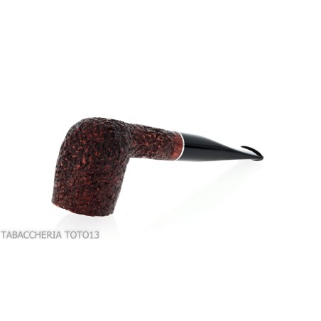 Pipe de billard droite en bruyère rustique foncée - Pipe Pour le Tabac - Racine naturelle
