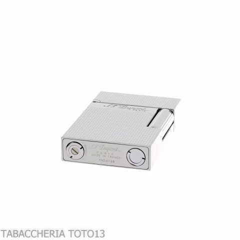 St Dupont Feuerzeug Linie 2 Micro Diamond Head mit Palladium - Feuerzeuge
