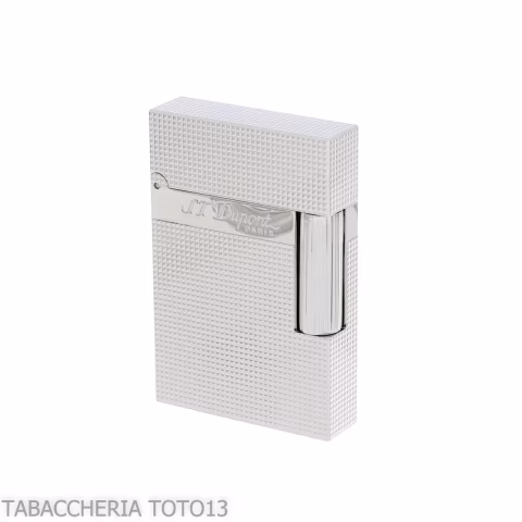 St Dupont Feuerzeug Linie 2 Micro Diamond Head mit Palladium - Feuerzeuge