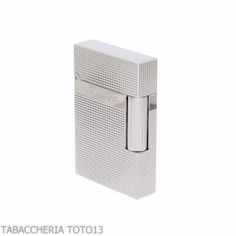 St Dupont Feuerzeug Linie 2 Micro Diamond Head mit Palladium - Feuerzeuge