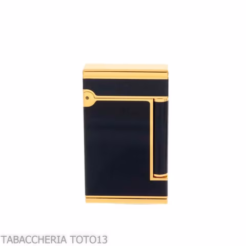 St Dupont lighter line D lady Normandy black Chinese lacquer - Lighters