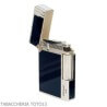 Lighter St Dupont line Gatsby lacquer of China color Blue and silver