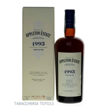 Appleton Estate Hearts Collection 1993 Vol.63% Cl.70 - Distillati
