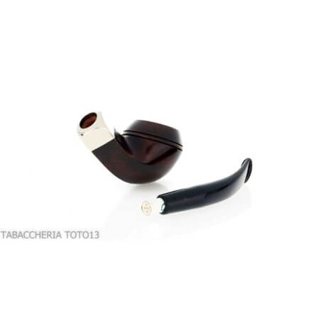Peterson Army 80S Rhodesian filter Heritage radica scura - Peterson Of Doublin Pipe