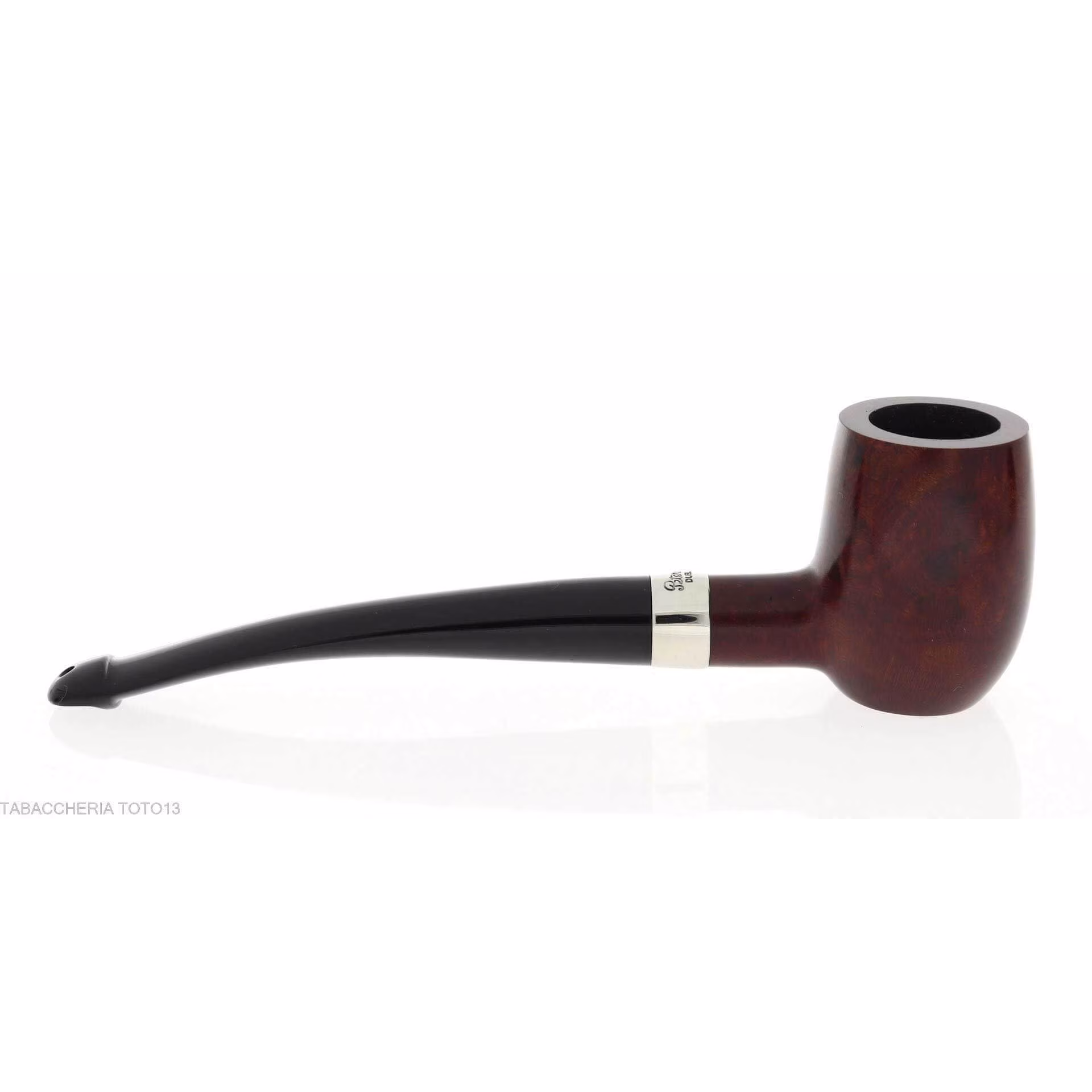 Pipa Peterson Barrel P-Lip Specialty Smooth Níquel - Pipas de Tabaco