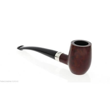 Pipe Peterson Barrel P-Lip Specialty Smooth Nickel - Peterson Of Doublin Pipe