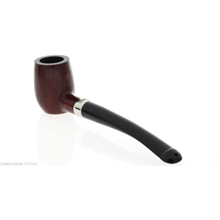 Pipa Peterson Barrel P-Lip Specialty Smooth Níquel - Pipas de Tabaco