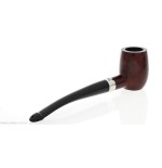 Pipe Peterson Barrel P-Lip Spécialité Nickel Lisse - Pipe Pour le Tabac - Racine naturelle