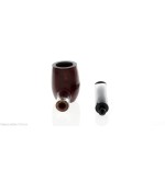 Pipa Peterson Barrel P-Lip Specialty Smooth Níquel - Pipas de Tabaco