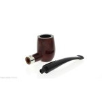 Pipa Peterson Barrel P-Lip Specialty Smooth Níquel - Pipas de Tabaco