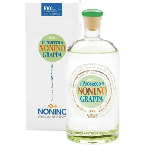 Nonino Grappa Einzeltrauben Prosecco Vol.38% Cl.70 - Destilliert
