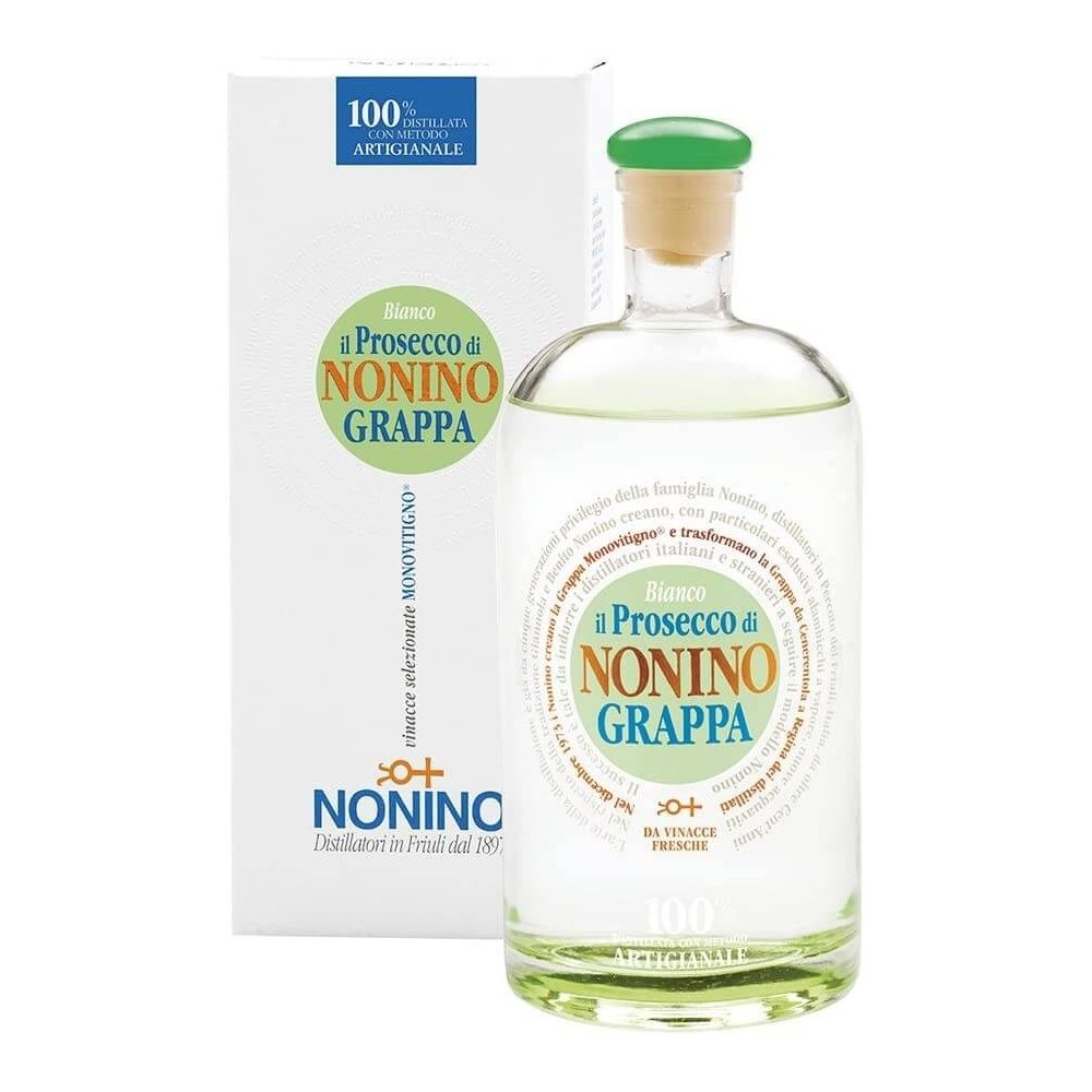 Nonino grappa monouva Prosecco Vol.38% Cl.70-Grappe