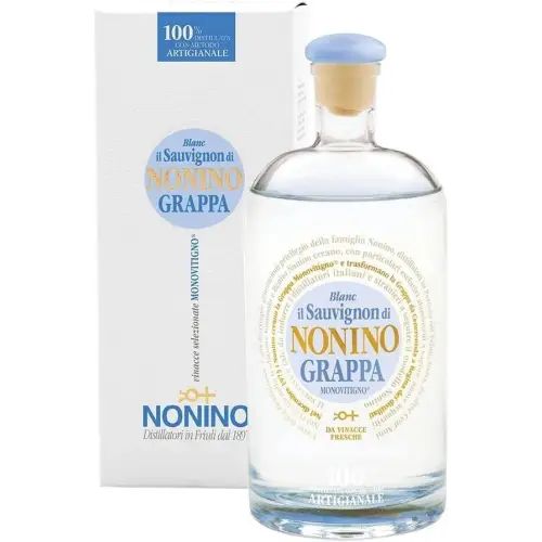 Grappa Nonino der sortenreine Sauvignon Vol.41% Cl.70 - Destilliert
