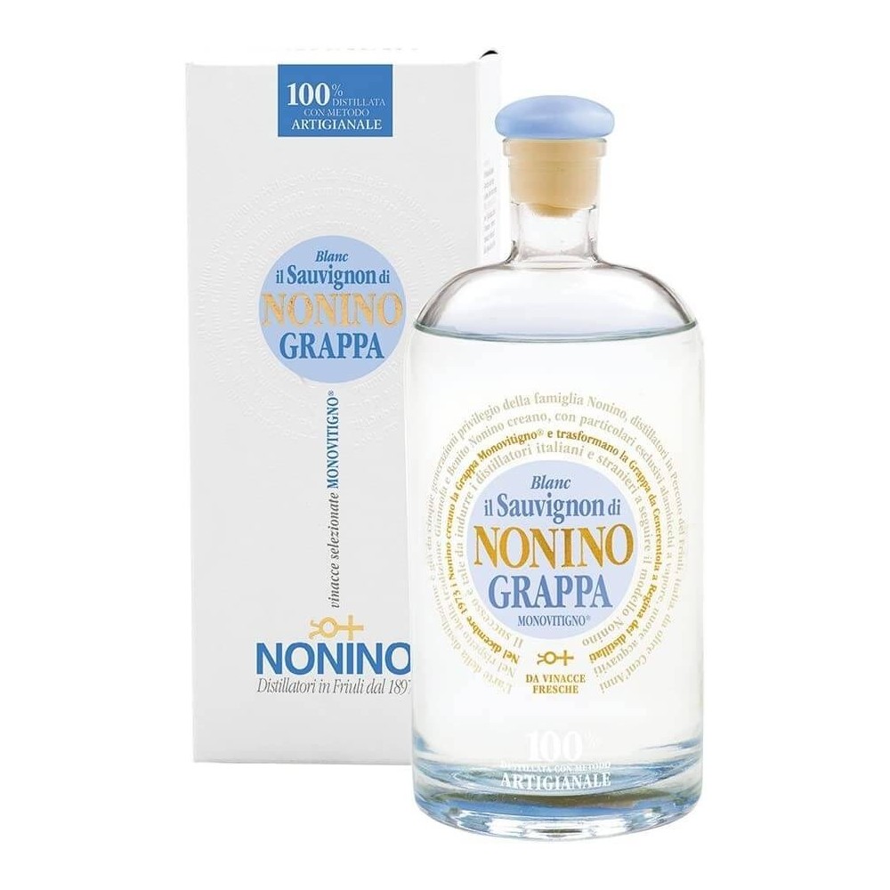 Nonino grappa the single variety sauvignon Vol.41% Cl.70-Grappe