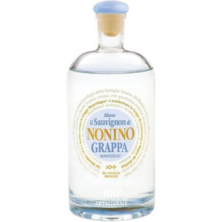 Grappa Nonino der sortenreine Sauvignon Vol.41% Cl.70 Nonino Distillatori Grappe