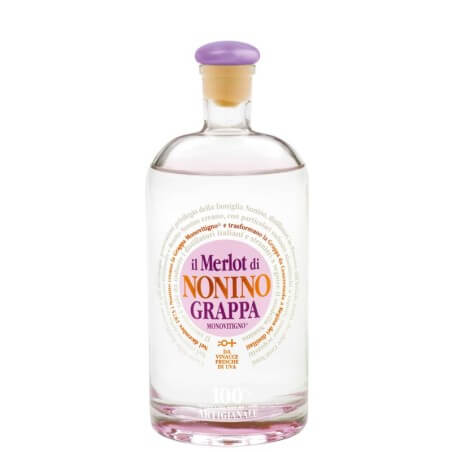 Nonino grappa el merlot monovarietal Vol.41% Cl.70 Nonino Distillatori Grappe