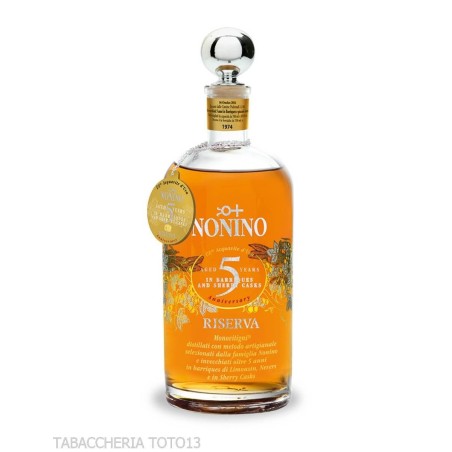 Nonino ùe reserva 5 años barricas y barrica de Jerez Vol.43% Cl.70 - Licores