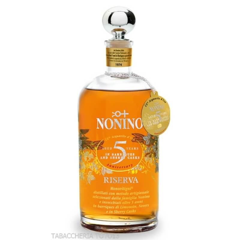 Nonino ùe riserva 5 anni barriques e Sherry cask Vol.43% Cl.70 - Nonino Distillatori