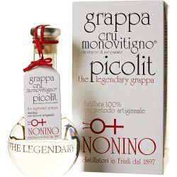 Nonino grappa picolit cru single variety Vol.50% Cl.50 Nonino Distillatori Grappe