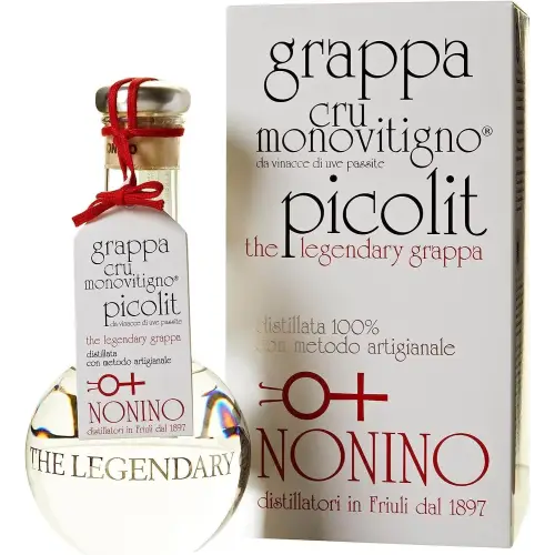Nonino Grappa Picolit Cru sortenrein Vol.50% Kl.50 - Destilliert