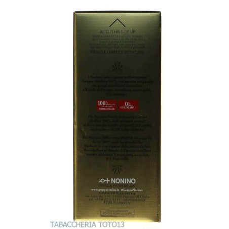 Nonino Riserva 20 ans Sherry cask Vol.43% Cl.70 - Spiritueux - Marcs
