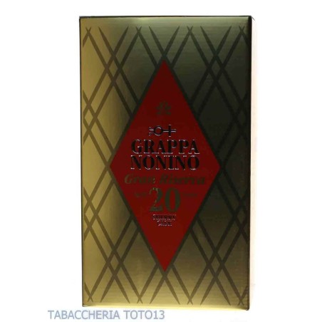 Nonino Riserva 20 ans Sherry cask Vol.43% Cl.70 - Spiritueux - Marcs