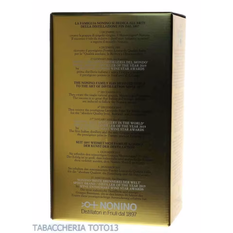 Nonino Riserva 20 years old Sherry cask Vol.43% Cl.70 - Spirits - Marcs