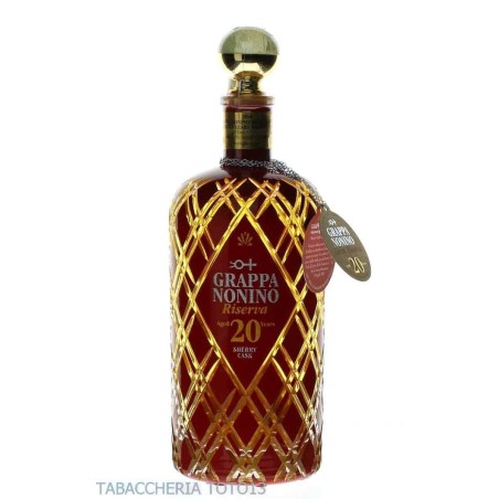 Nonino Riserva 20 ans Sherry cask Vol.43% Cl.70 - Spiritueux - Marcs