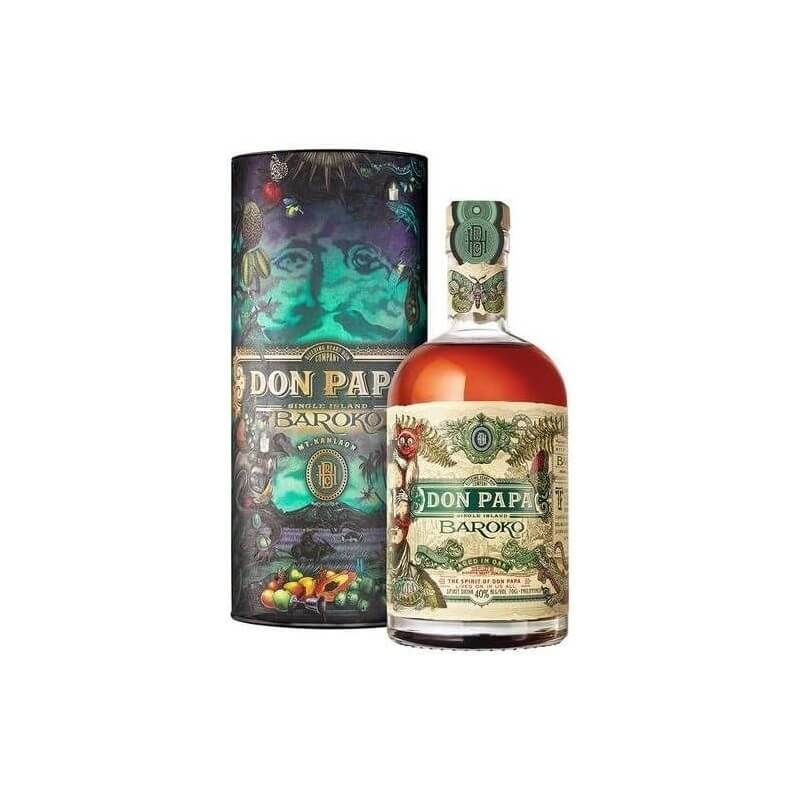 Don Papa Baroko Mt Kanlaon Limited Edition 7 y.o.Vol.40% Cl.70 - The Bleeding Heart Rum Company