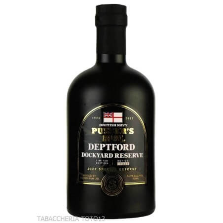 Pusser's British Navy Deptford dockyard reserve Limited edition Vol.54,5% Cl.70 Pusser's rum Rhum