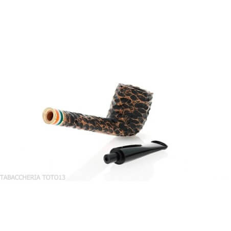 Peterson St. Patrick's Day 2023 forma 264 rusticata Fishtaill - Peterson Of Doublin Pipe