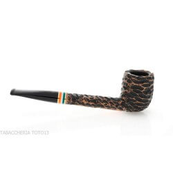 Peterson pipe St. Patrick's Day 2023 shape 264 rusticated Fishtail Peterson Of Doublin Pipe Peterson