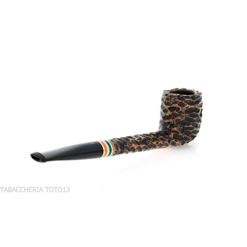 Peterson St. Patrick's Day 2023 forma 264 rusticata Fishtaill - Peterson Of Doublin Pipe