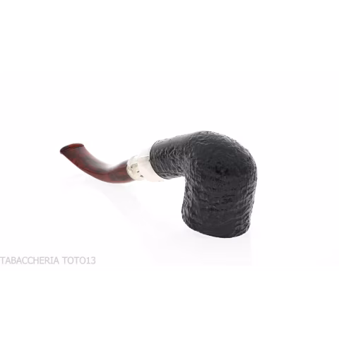 Peterson Newgrange spigot Sandblasted 01 Fishtail - Pipe Pour le Tabac - Racine naturelle