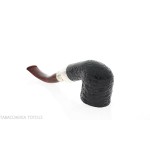 Peterson Newgrange spigot Sandblasted 01 Fishtail - Pipe Pour le Tabac - Racine naturelle