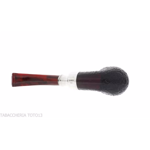 Peterson Newgrange spigot Sandblasted 01 Fishtail - Pipe Pour le Tabac - Racine naturelle