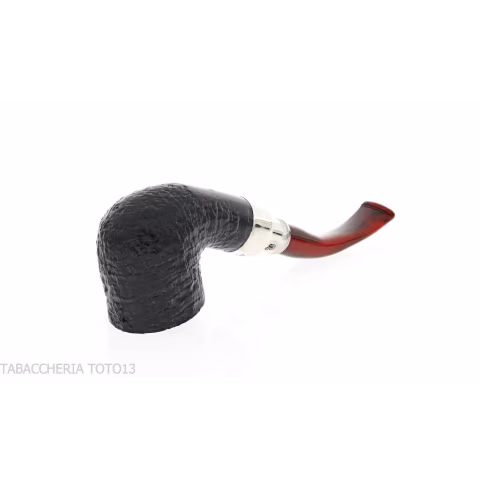Peterson Newgrange spigot Sandblasted 01 Fishtail - Pipe Pour le Tabac - Racine naturelle